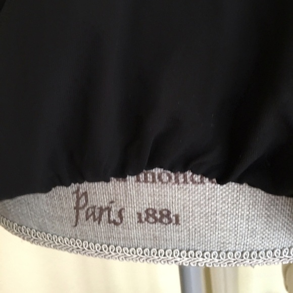 Black chiffon top by Vince Camuto - Picture 4 of 4